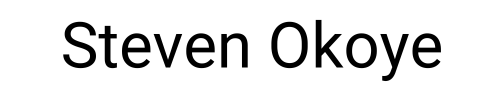Steven Okoye